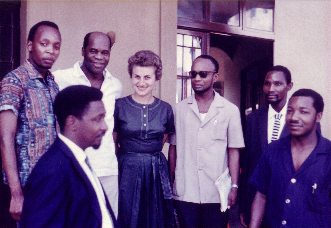 Cora Weiss in Dar es Salaam